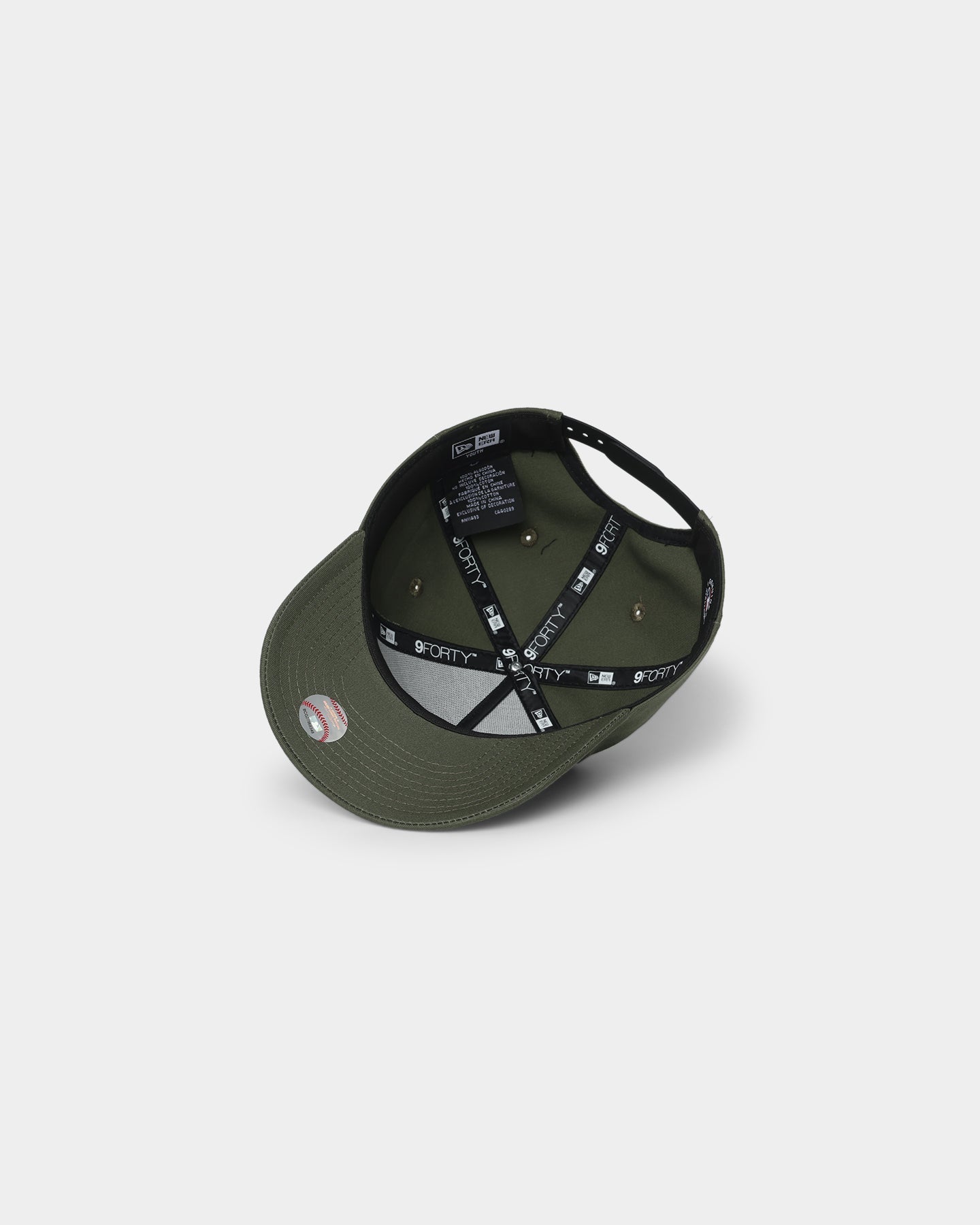 New Era Kids' Los Angeles Dodgers 9FORTY A-Frame Snapback Olive