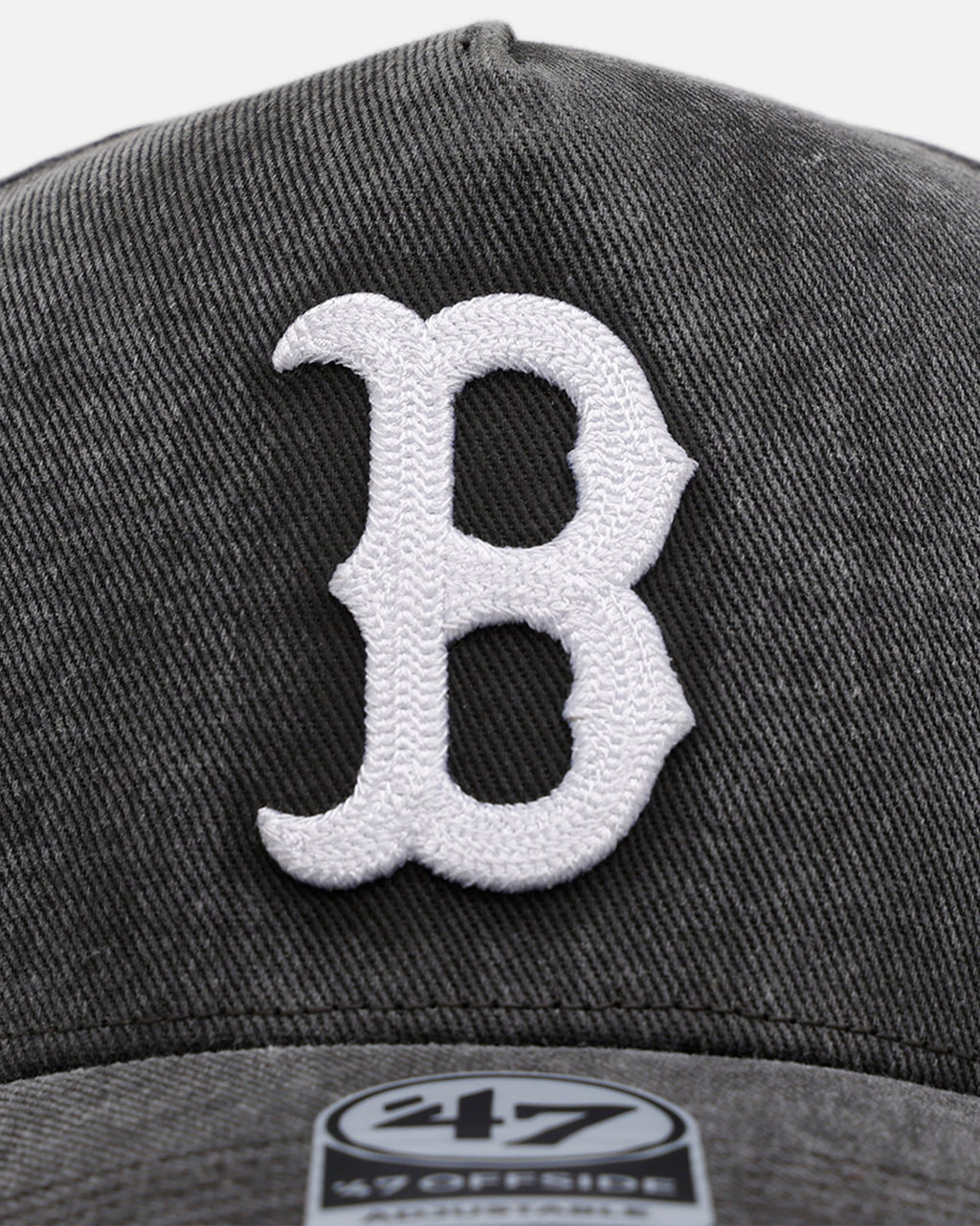 47 Brand Boston Red Sox 'Washed Black' Offside DT Snapback Washed Black