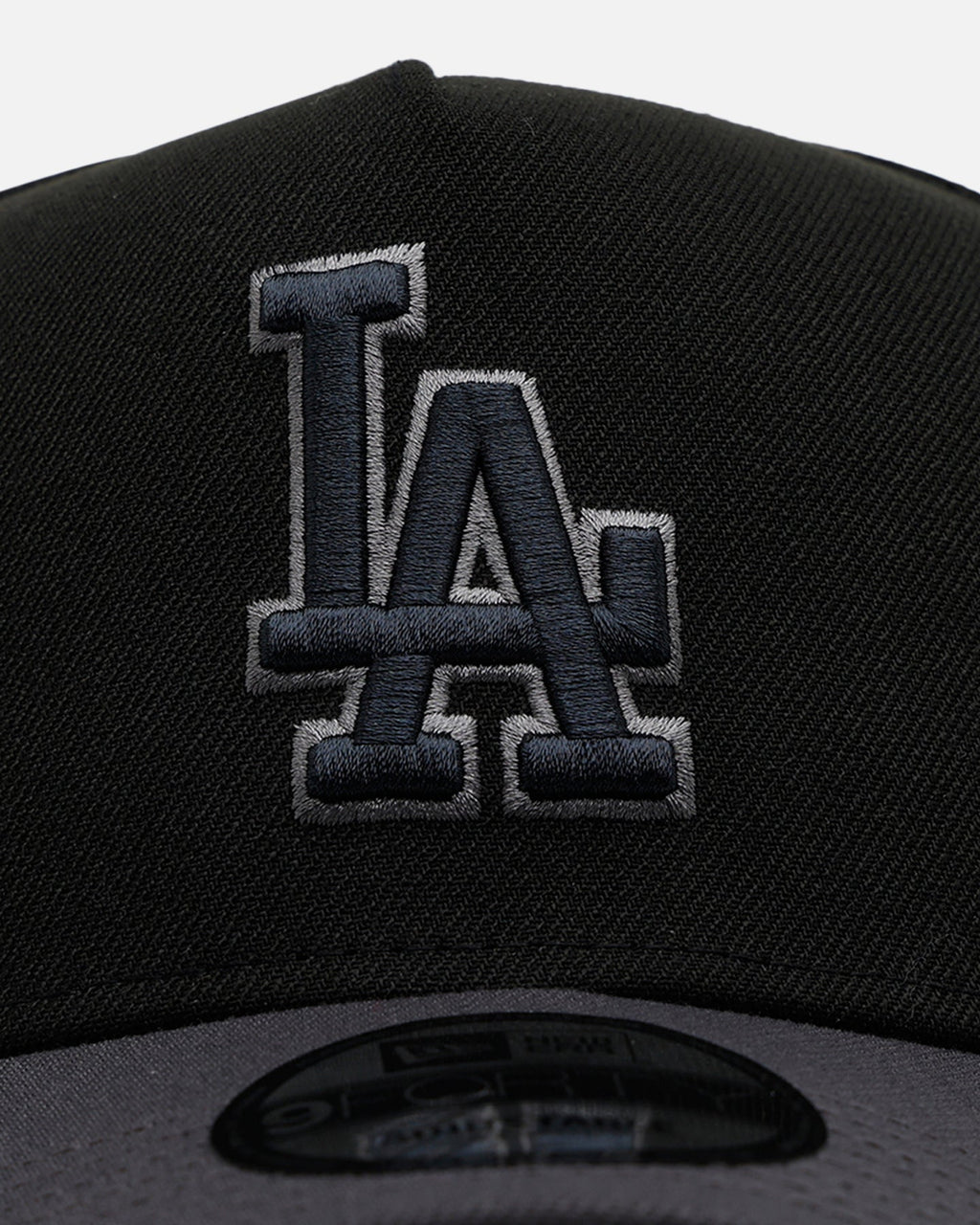 New Era Los Angeles Dodgers 'Stealth' 9FORTY A-Frame Snapback Black/Charcoal