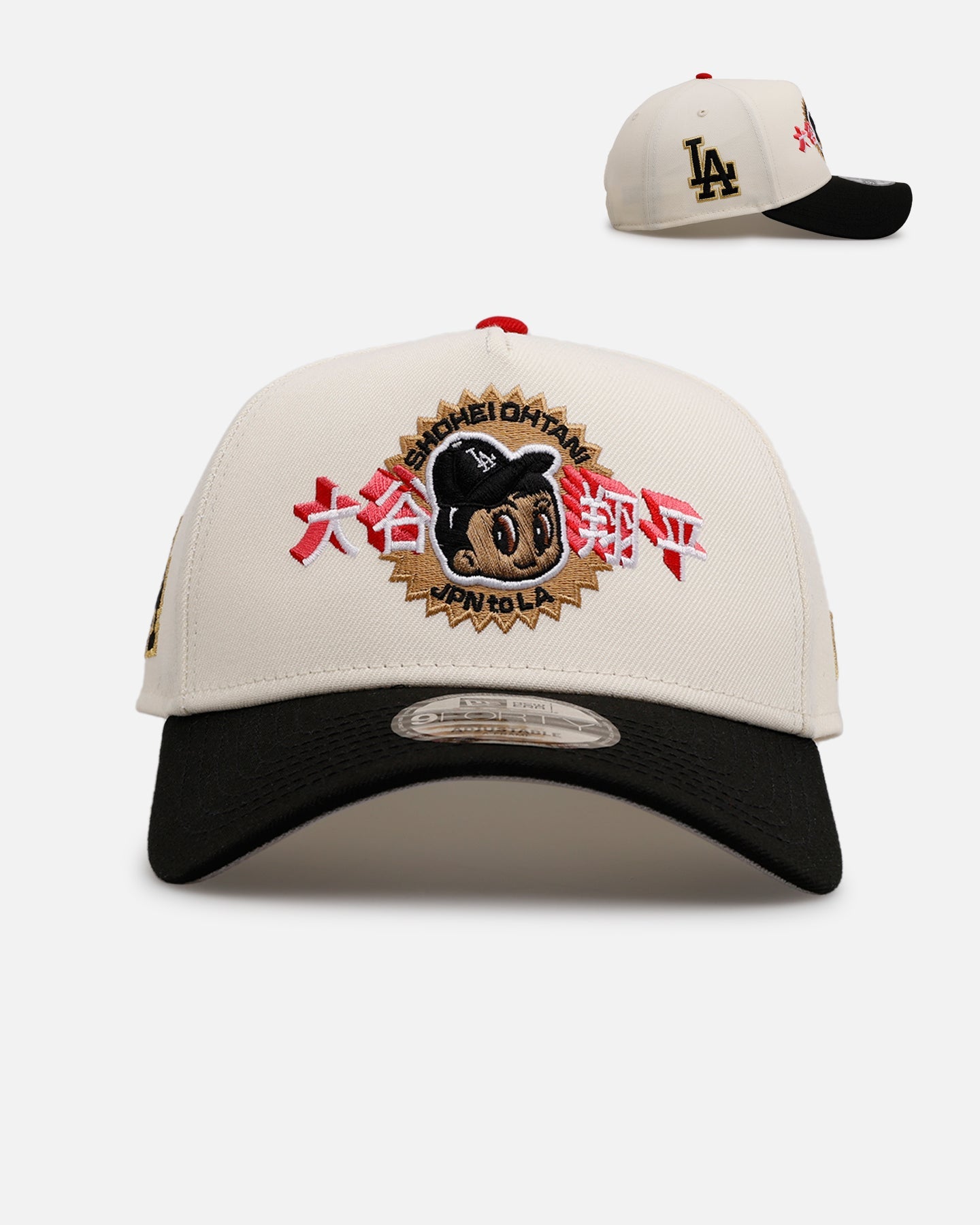 New Era Los Angeles Dodgers 'Shotime' 9FORTY A-Frame Snapback Chrome/Black