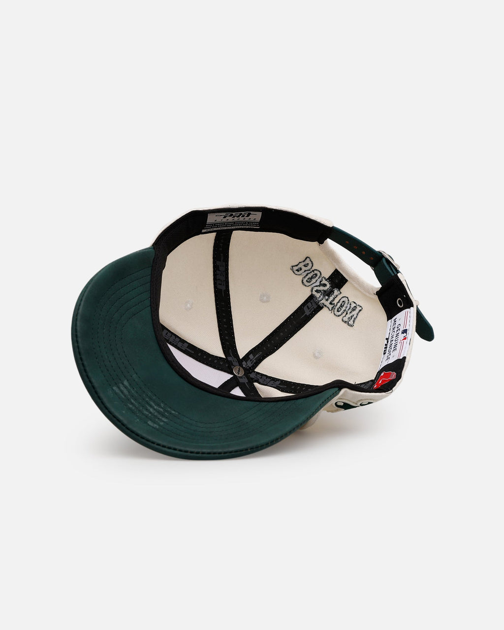 Pro Standard Boston Red Sox 'Tapestry 2.0' Pinch Front Strapback Dark Green