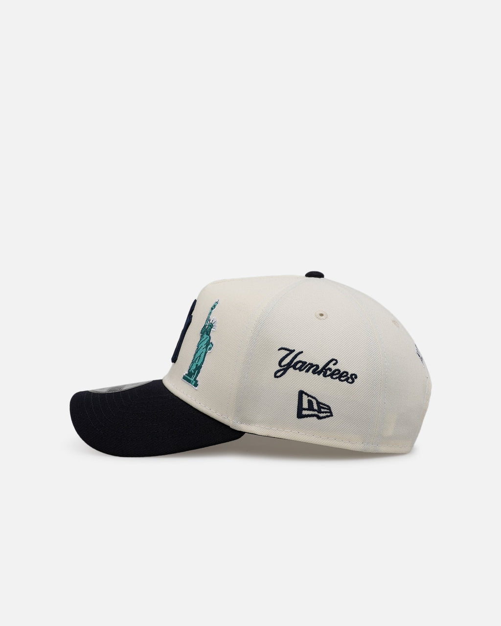 New Era New York Yankees 'Chrome City Icons' 9FORTY A-Frame Snapback Chrome/Official Team Color