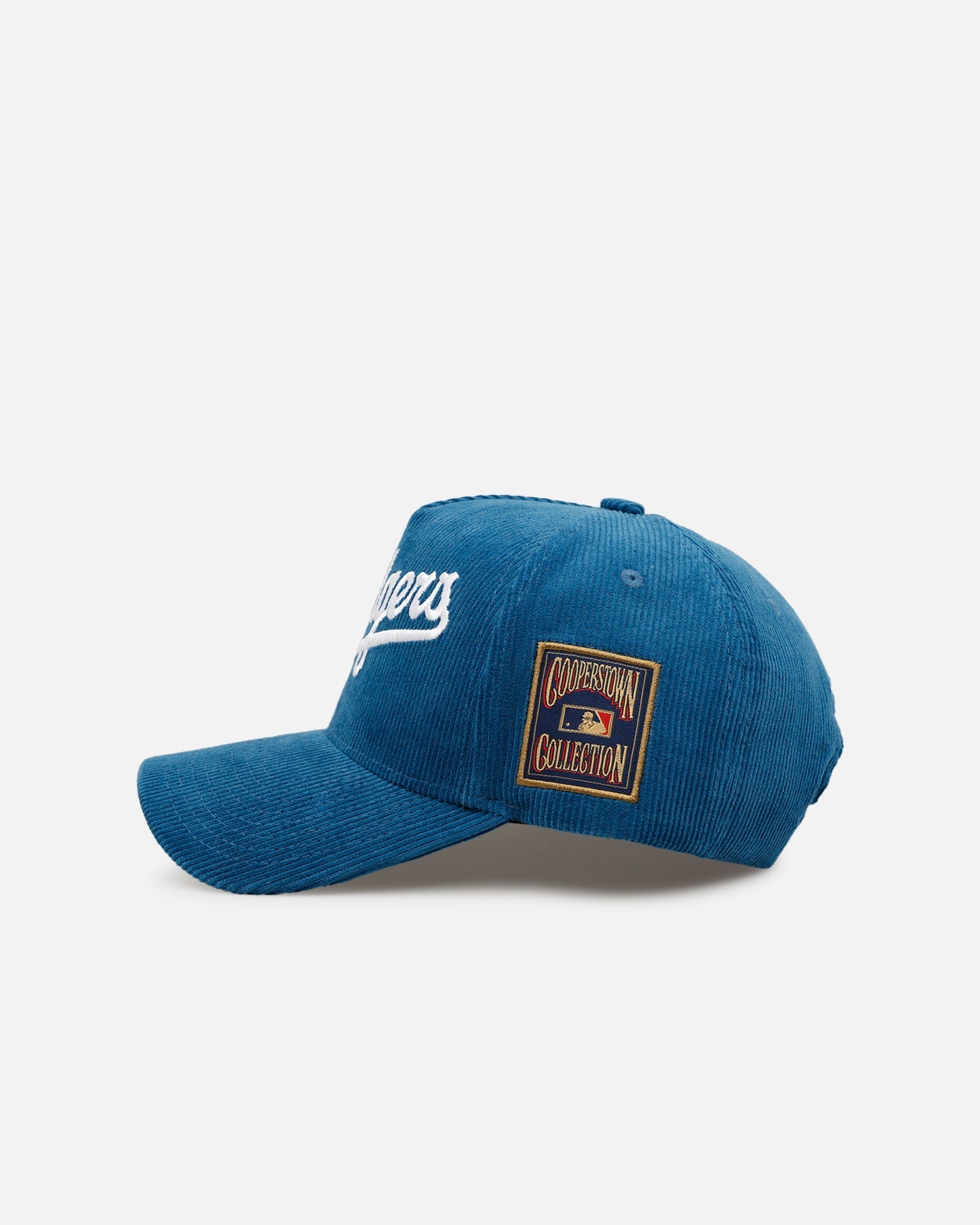 Mitchell & Ness Los Angeles Dodgers 'Vintage Cord' Pro Pinch Snapback Blue