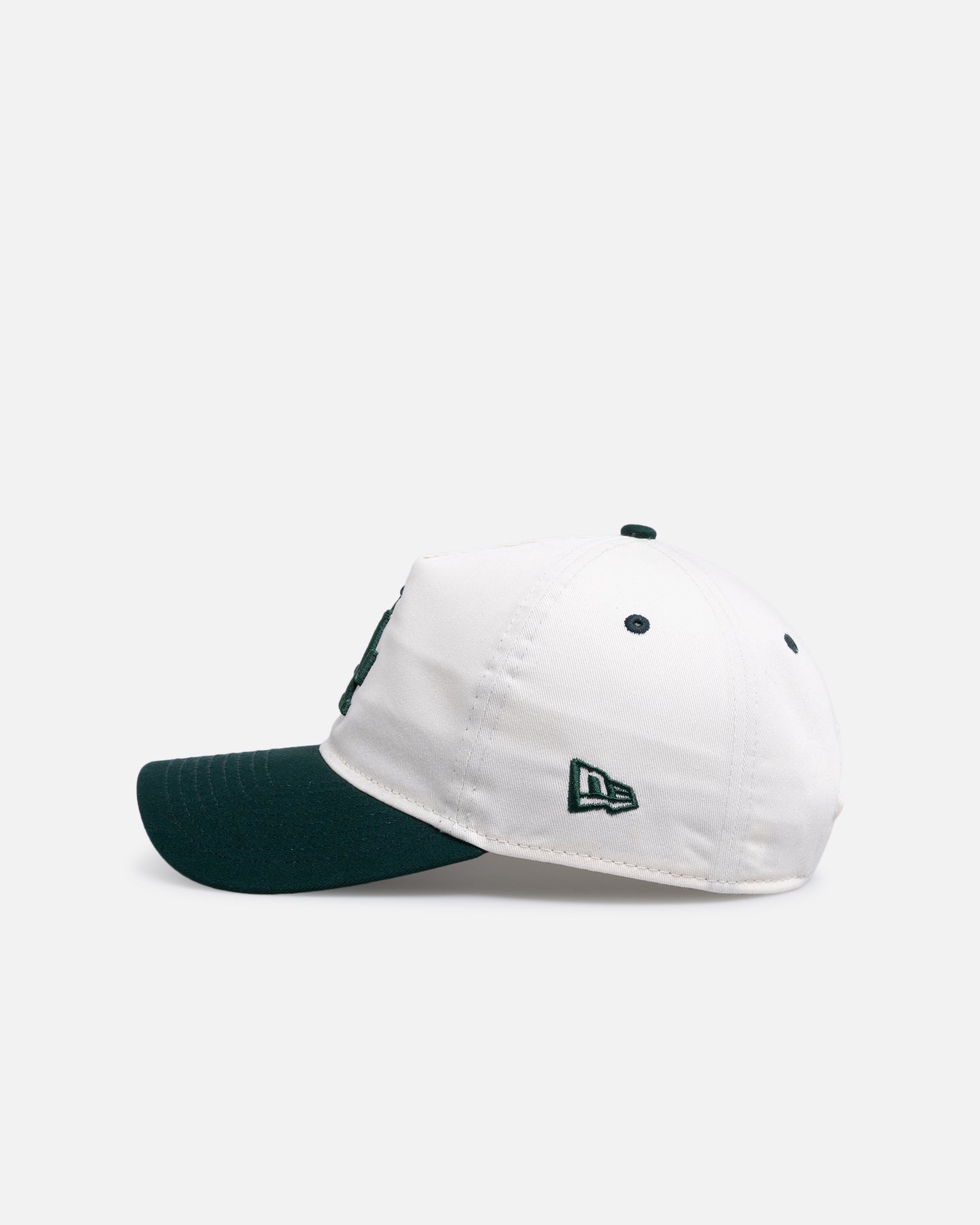 New Era Los Angeles Dodgers 'Dark Green Chrome' 9FORTY A-Frame Snapback White/Green