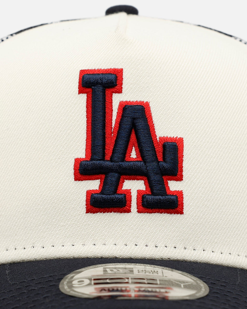 New Era Los Angeles Dodgers 'Forth Of July' 9FORTY A-Frame Snapback Chrome/Navy
