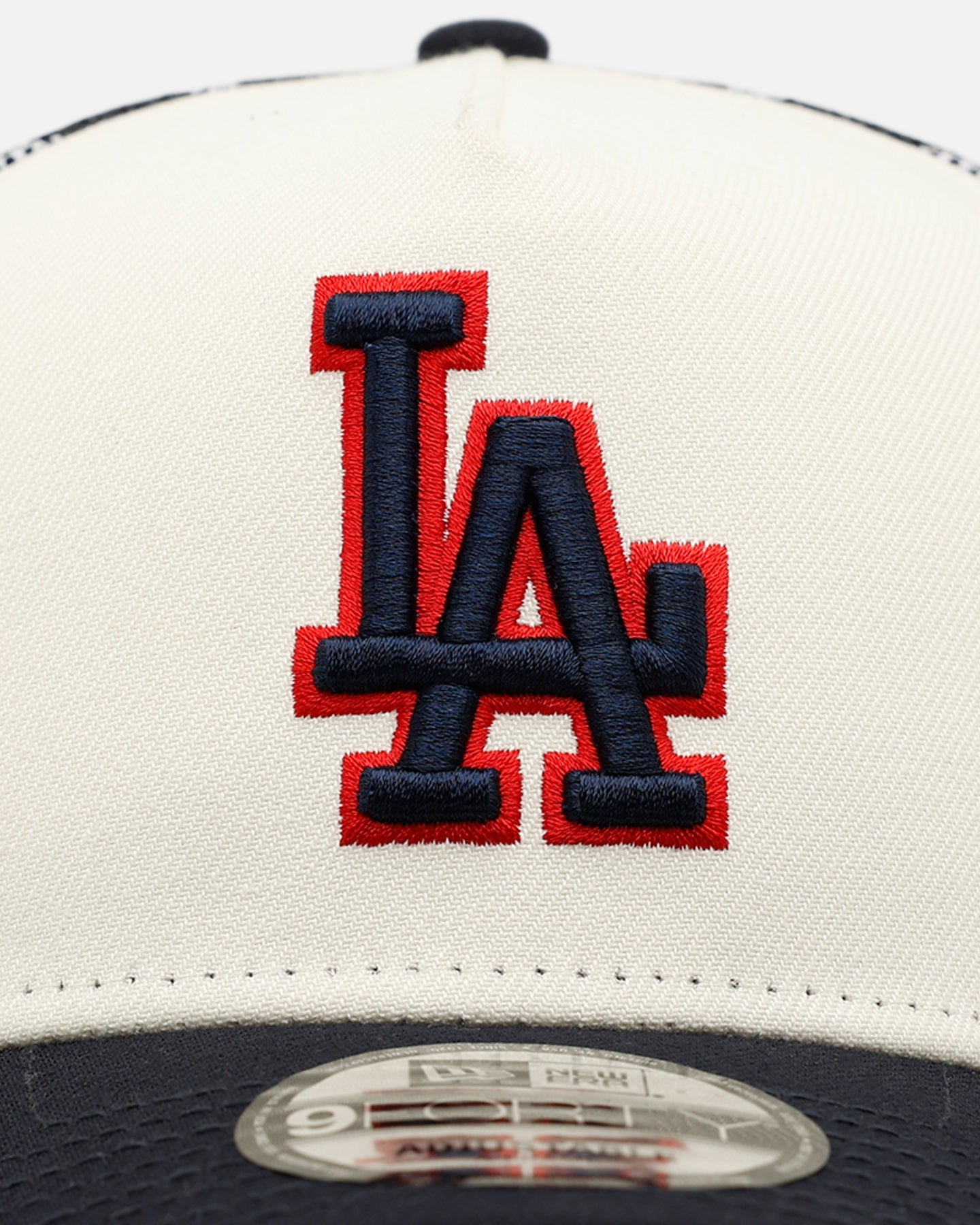 New Era Los Angeles Dodgers 'Forth Of July' 9FORTY A-Frame Snapback Chrome/Navy