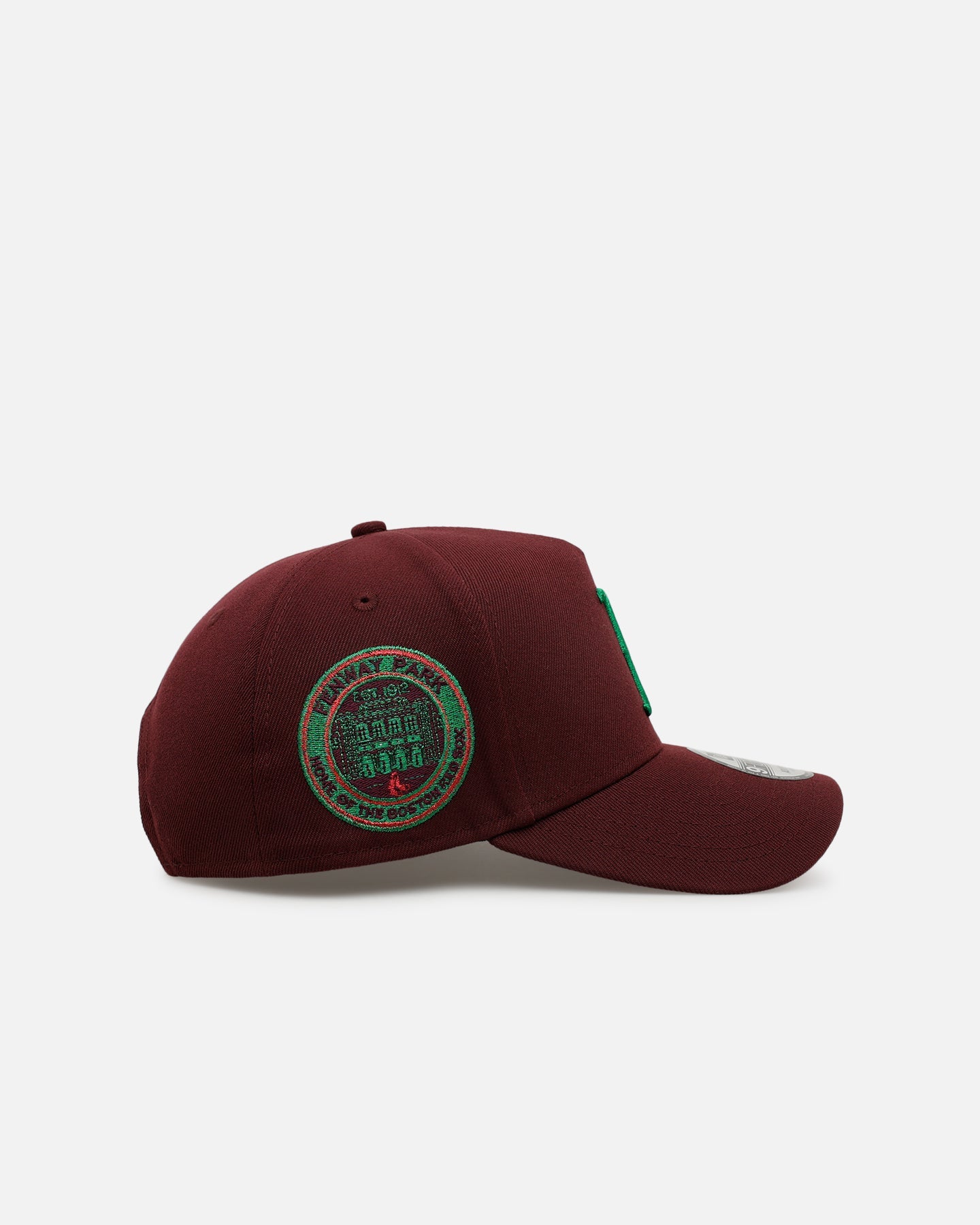 New Era Boston Red Sox 'Frosted Burgundy' 9FORTY A-Frame Snapback Burgundy