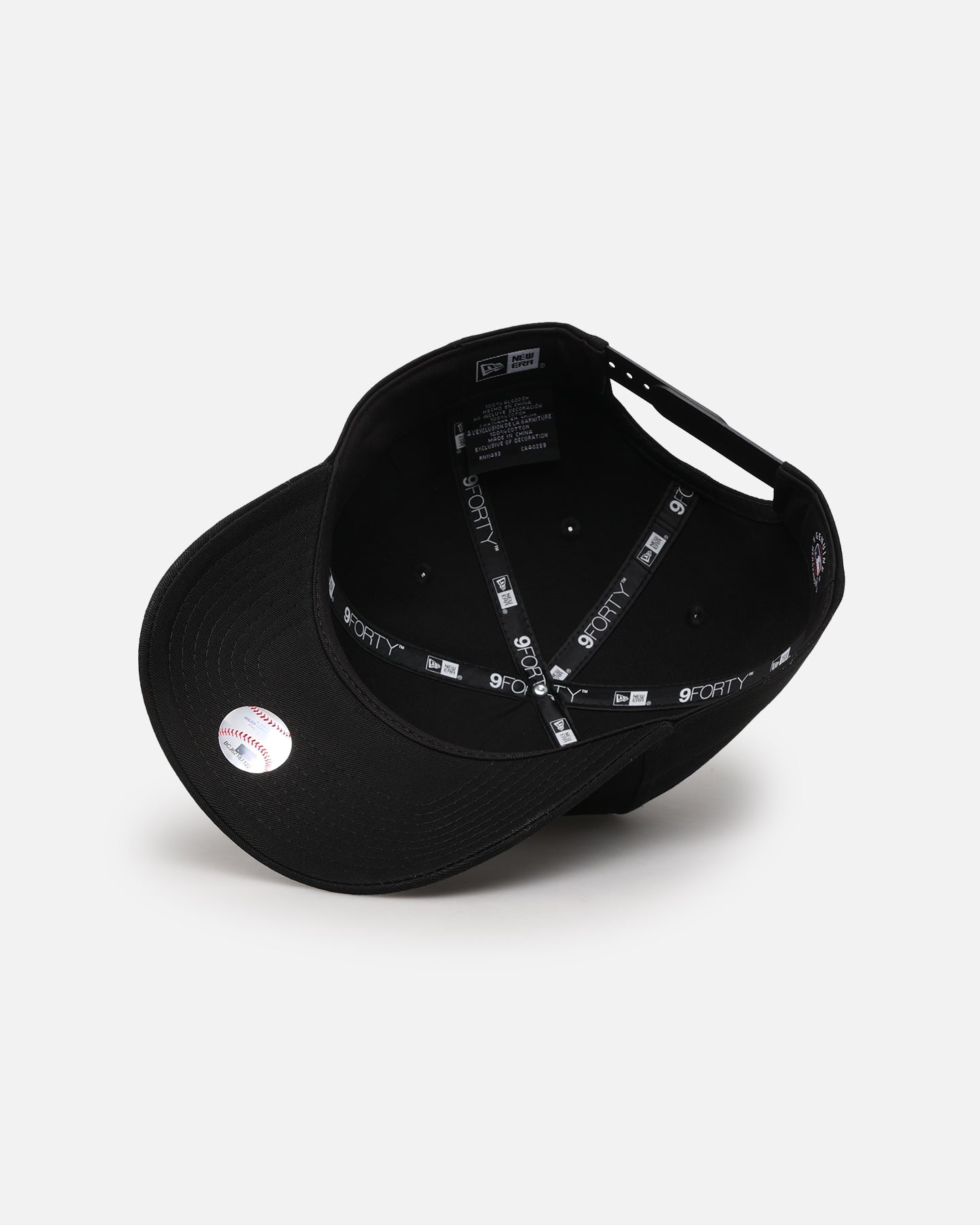 New Era Los Angeles Dodgers 'Metal Badge' 9FORTY A-Frame Snapback Black/Black