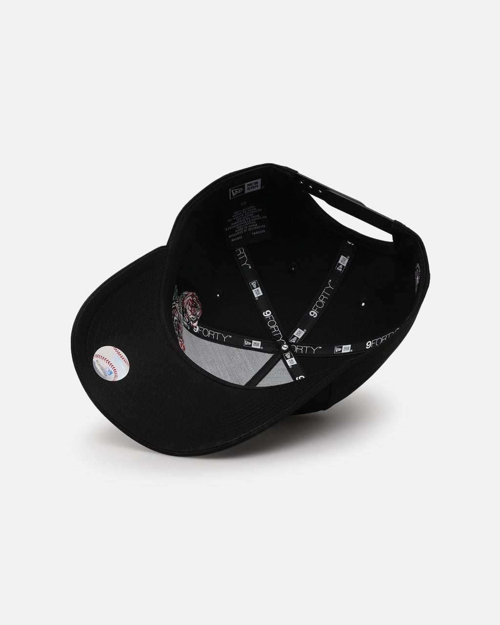 New Era Los Angeles Dodgers 'Rose Emblem' 9FORTY A-Frame Snapback Black