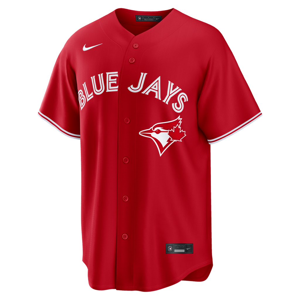 Toronto Blue Jays Nike Canada Day Replica Jersey - Red