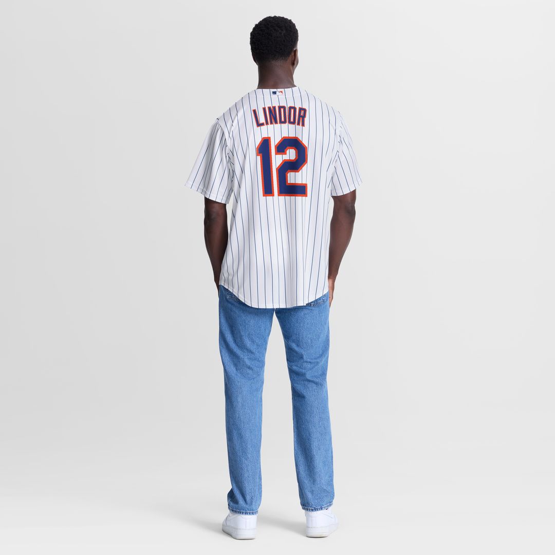 Francisco Lindor New York Mets Nike Alternate Replica Jersey - Black